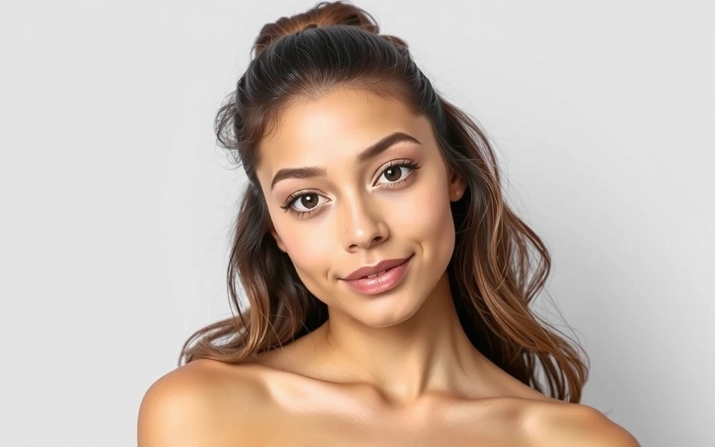 Mujer joven con una piel radiante, simbolizando los beneficios de las vitaminas para la piel.